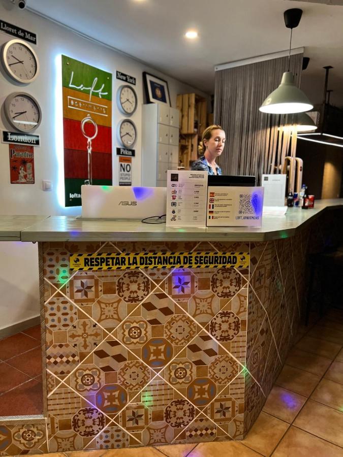 Loft Apart&Hostal Lloret de Mar Esterno foto